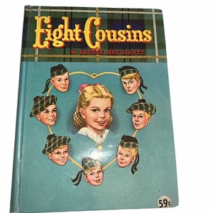 Vintage Eight Cousins by Louisa May Alcott 1955 Whitman Hardback Classic Stories - Bild 1 von 10