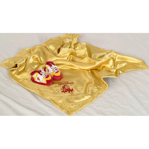 Arizona State Sun Devils Baby Slippers & Blanket Set Cover