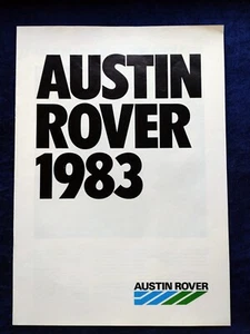 AUSTIN ROVER Mini 1000 HLE Mayfair Sport Maestro Landrover 110 Prospekt 1983 - Picture 1 of 8