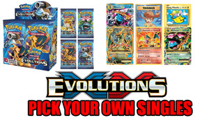 Pokemon TCG 2016 - XY Evolutions Pokemon Card Singles - Pack Fresh Pick Your Own