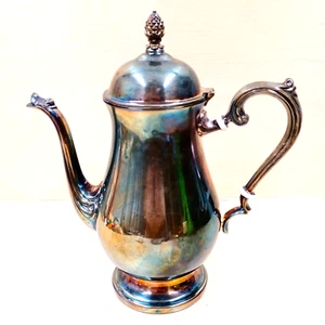 Vintage Newbury port SilverPlate Coffee Pot - Picture 1 of 12