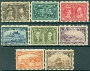 EDW1949VERKAUF: KANADA 1908 Scott #96-103 fein - sehr fein, neuwertig ohne Kaugummi. Katze $ 978,00 - Bild 1 von 2