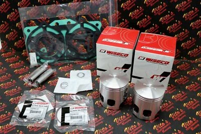 2 x Wiseco 513 series pistons Yamaha Banshee for stock crank 66.00 + GASKET KIT - Image 1 of 3