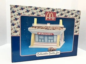 McDonald's Restaurant Cookie Jar Golden Arches Enesco Original Box New Vintage - Picture 1 of 8