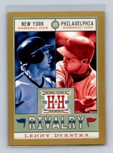 Panini Hometown Heroes 2013 - Rivalry #R18 Lenny Dykstra - Imagen 1 de 2
