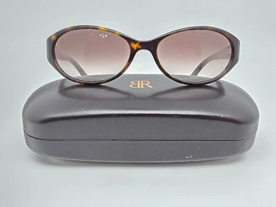 Gafas de sol Banana Republic Arden marco tortuga marrón lentes degradadas con estuche 56 mm Foto 1 de 4