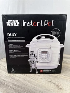 Star Wars Stormtrooper Instant Pot Pressure Cooker 6 QT New In Box Special Ed. - Picture 1 of 5