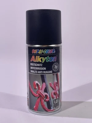 Dupli-Color Rostschutz Alkyton Rostschutz RAL 9005 tiefschwarz matt 150ml Lack - Bild 1 von 4