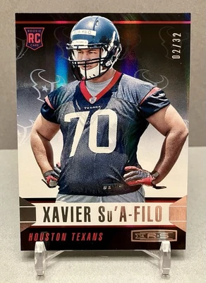 2014 XAVIER SU'A-FILO Rookies And Stars /32 RC Card# 197 - Image 1 of 2