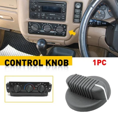 1 pieza perilla de control de clima 1998-2005 apta para camioneta Chevy Blazer S10 GMC Jimmy Sonoma Foto 1 de 4