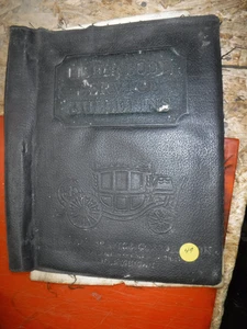 VINTAGE FISHER BODY SERVICE BULLETINS EMPTY BINDER DAMAGED - Bild 1 von 3