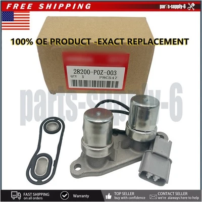 OEM 28200-P0Z-003 For Honda Accord 1999-2001 Transmission Shift Control Solenoid - Imagem 1 de 4