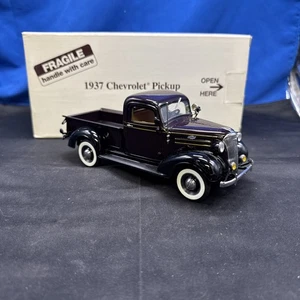 Danbury Mint Diecast 1937 Chevrolet Pickup Bordeaux Maroon & Black - Picture 1 of 5