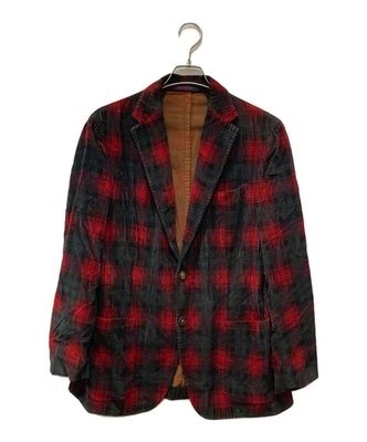 Chaqueta a medida de pana THE GIGI Talla: 50 Roja Hombre Foto 1 de 4