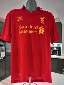 Guerriero Liverpool F.C. Maglia Home Kit Stagione 2012/13 Uomo Taglia Extra Large XL - Foto 1 di 3