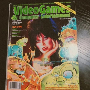 Vintage Elvira Video Game And Computer Entertainment, Rare Excellent Shape 1990 - Picture 1 of 3