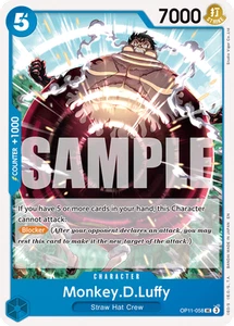 Monkey.D.Luffy UNCOMMON OP11-058 A Fist Of Divine Speed OP TCG - Picture 1 of 1