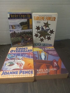 4 Women's Mystery Assorted Titles Paperback Book Lot - Picture 1 of 3