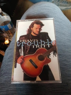 TRAVIS TRITT Trouble CASSETTE TAPE  - Image 1 of 2