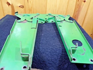 1969 John Deere 110 Square Fender Hood Cowl Set Hinges Garden Tractor 112 - Picture 1 of 4