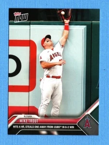 2023 Topps Now #405 Mike Trout Los Angeles Angels 1344 - Imagen 1 de 1