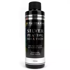 Original Plata Chapado Solución 150ml Metales Con Real Plata (Sheffco) - SF01A - Imagen 1 de 1