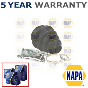 NAPA Front Rear Inner Outer CV Joint Boot Set Fits Ford Vauxhall Audi - Picture 1 of 2