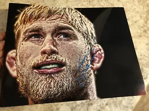 Alexander Gustafsson 11x14 UFC Champ Authentic Signed Autograph MMA KO - Picture 1 of 1