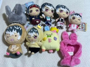 IDOLiSH7 Plush lot of 9 Banpresto Momo King pudding Costume Reunion Character - Picture 1 of 1