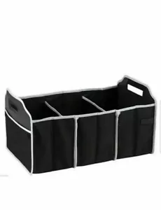 Car Van Boot Organiser Collapsible Folding Heavy Duty Trunk Storage Bag Travel - Picture 1 of 5