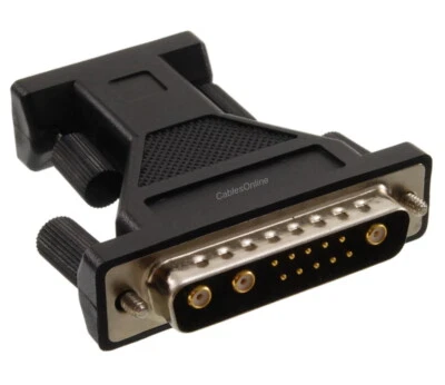 13W3 Male to HD15 Female VGA Video-Port Adapter for SUN Computers - Image 1 of 3