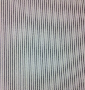 PREMIER PRINTS CLASSIC STRIPE NAVY CURTAIN CUSHION FURNITURE FABRIC BY THE YARD - Picture 1 of 5
