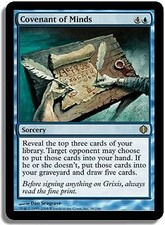 Covenant of Minds FOIL Shards of Alara NM Blue Rare MAGIC MTG CARD ABUGames