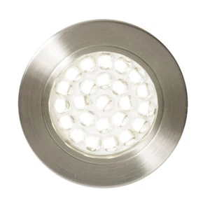 Litecraft Luce LED da Incasso Sotto Armadio Attacco 1,5W - Nichel Satinato Liquidazione - Foto 1 di 1