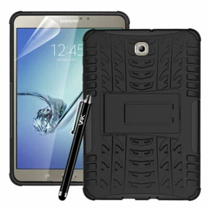 Funda protectora con soporte resistente a prueba de golpes de alta resistencia para varias tabletas Samsung Galaxy - Imagen 1 de 35