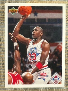 Michael Jordan 1991-92 Upper Deck #48 All Star Checklist - Picture 1 of 2