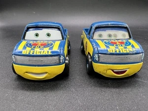 Disney Pixar Piston Cup Official Pickup Trucks Original & Holographic Eyes - Picture 1 of 17