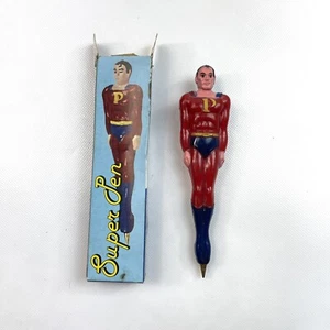 Vintage Super Pen Super Hero Kugelschreiber Selten Sammlerstück Hongkong - Bild 1 von 10
