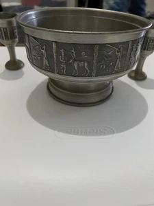 Viking Norwegian Pedestal Bowl - Picture 1 of 14