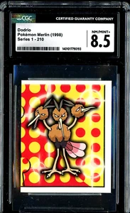1998 Pokemon Merlin Series 1 #210 Dodrio CGC 8.5 NM-MT+ - Picture 1 of 2