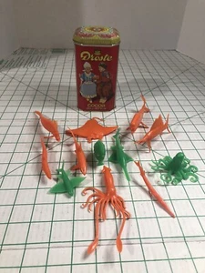 Nabisco Cereal Premium 1968-69 Creatures of the Sea in Great Droste Cocoa Tin - Picture 1 of 24
