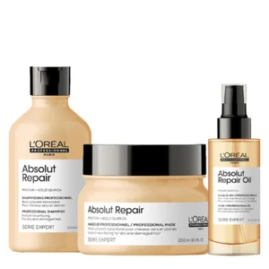 L'OREAL Kit Serie Expert Absolut Repair Shampoo 300ml + Masque 250ml + Oil 90ml - Imagen 1 de 1