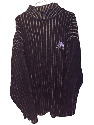 vintage platinum Fubu Fat Albert size XL Turtleneck sweater Made In The USA  - Image 1 of 4