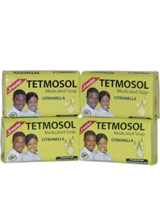 4 X Jabón Medicado Tetmosol Citronela LOTE DE 4 JABONES. - Imagen 1 de 3