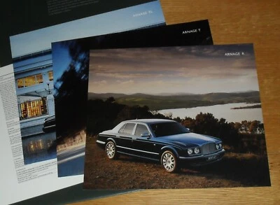 Bentley Arnage R - Arnage T - Arnage RL - Folleto promocional 2004 Foto 1 de 2