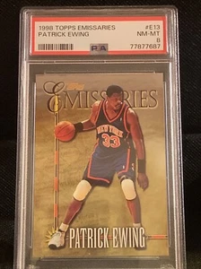 1998 Topps Emissaries Patrick Ewing #E13 PSA 8 - Picture 1 of 2