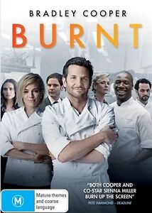 BURNT DVD Bradley Cooper Movie 2013 Sienna Miller Drama Romance Comedy AUSTRALIA