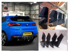ALETAS DIFUSORAS PARACHOQUES TRASERO BMW X2 F39 M SPORT, ALETAS DIFUSORAS BMW X1 F39 M-SPORT - Imagen 1 de 3