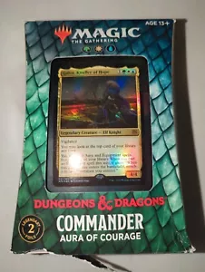 Wizards of the Coast Magic the Gathering Dungeons and Dragons Commander Deck Aur - Picture 1 of 5