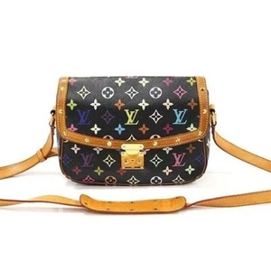 Louis Vuitton Monogram Multi-Color Black Solonius Crossbody Bag M92639 - Picture 1 of 8